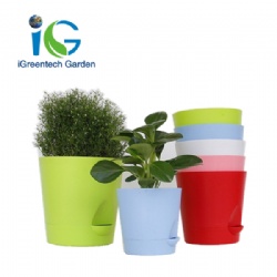 Lazy flower pot