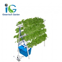 Multi-layer PVC lettuce Space saved hydroponics growing system High quality PVC pipe greenhouse Hydroponic