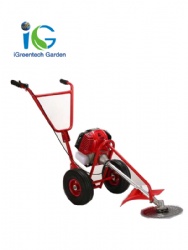 Push-type brush cutter